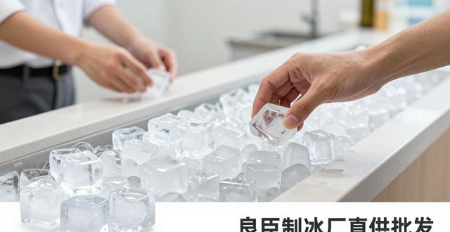 宝安区食用冰销售 良臣制冰厂直供批发