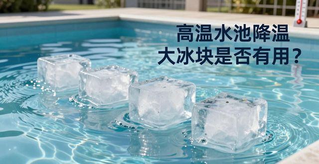 宝安区高温水池降温大冰块，到底管不管用？